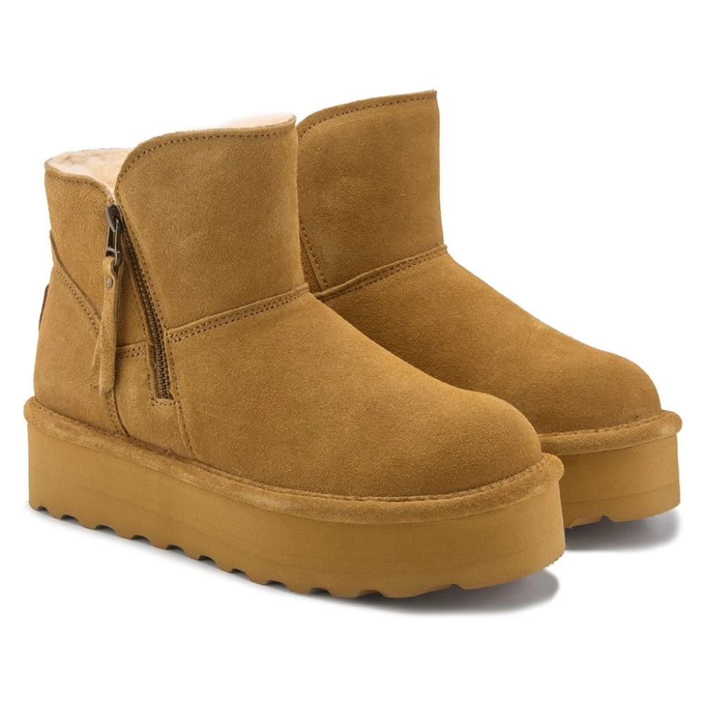Bearpaw Women's Retro Maren Platform Boot NEW - SIZE 10 - Color: Iced Coffee